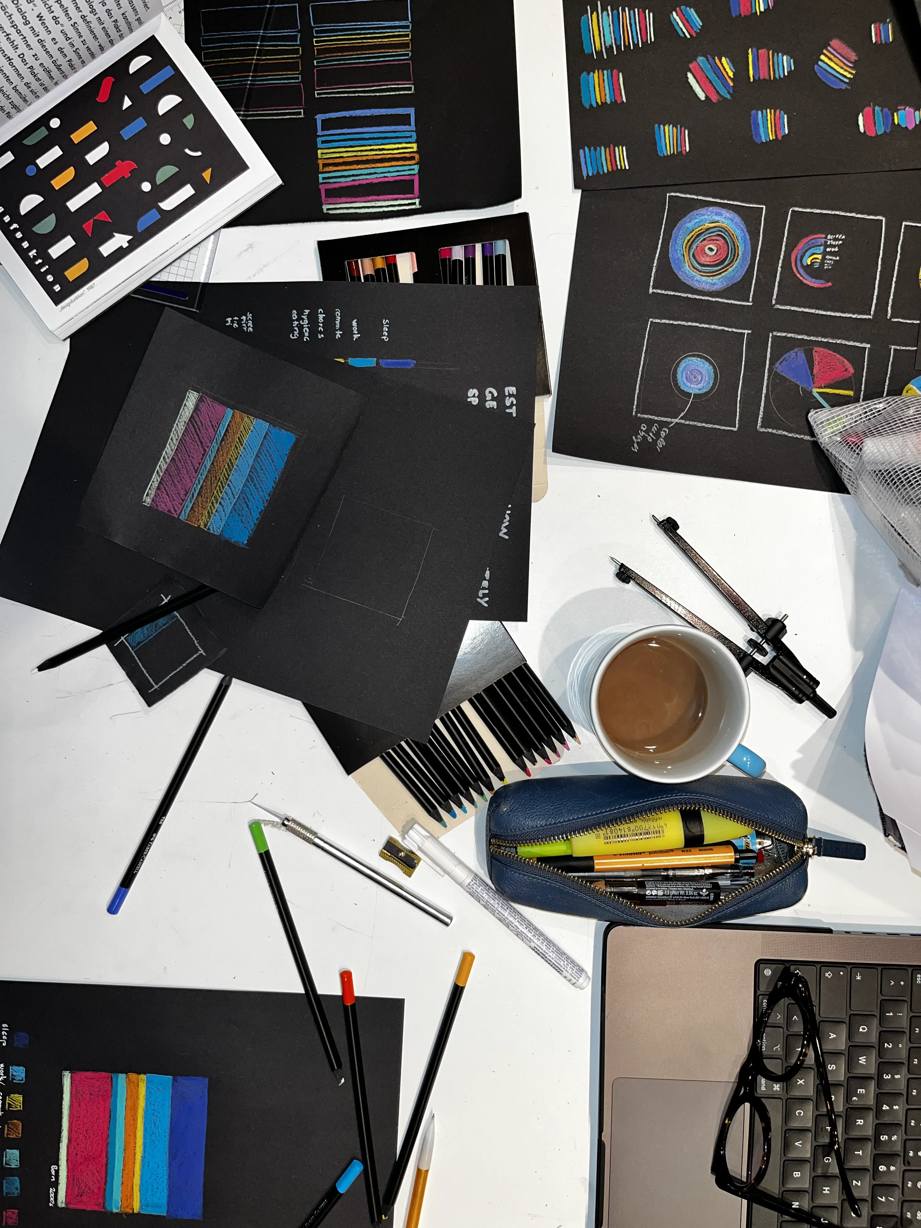 still life of workspace